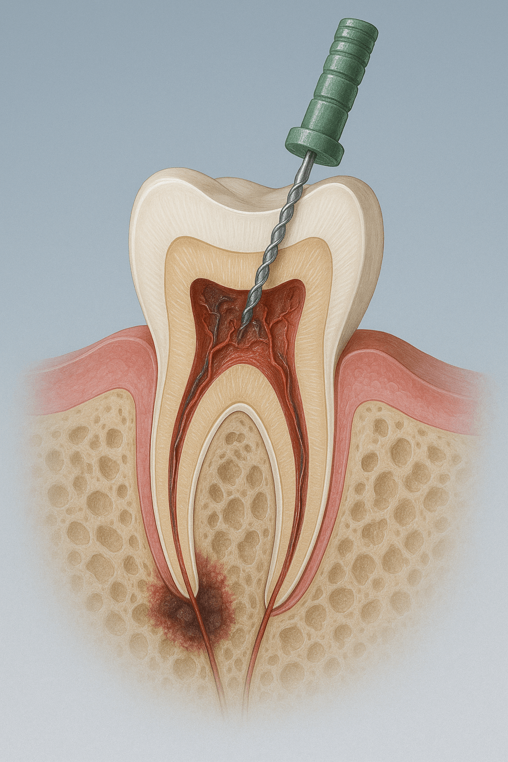 Wurzelkanalbehandlung